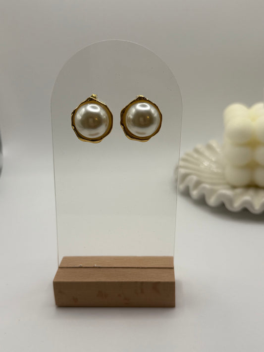 Boucles d'oreilles "Ambre"