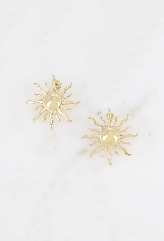 Les boucles d'oreilles "Luzia".