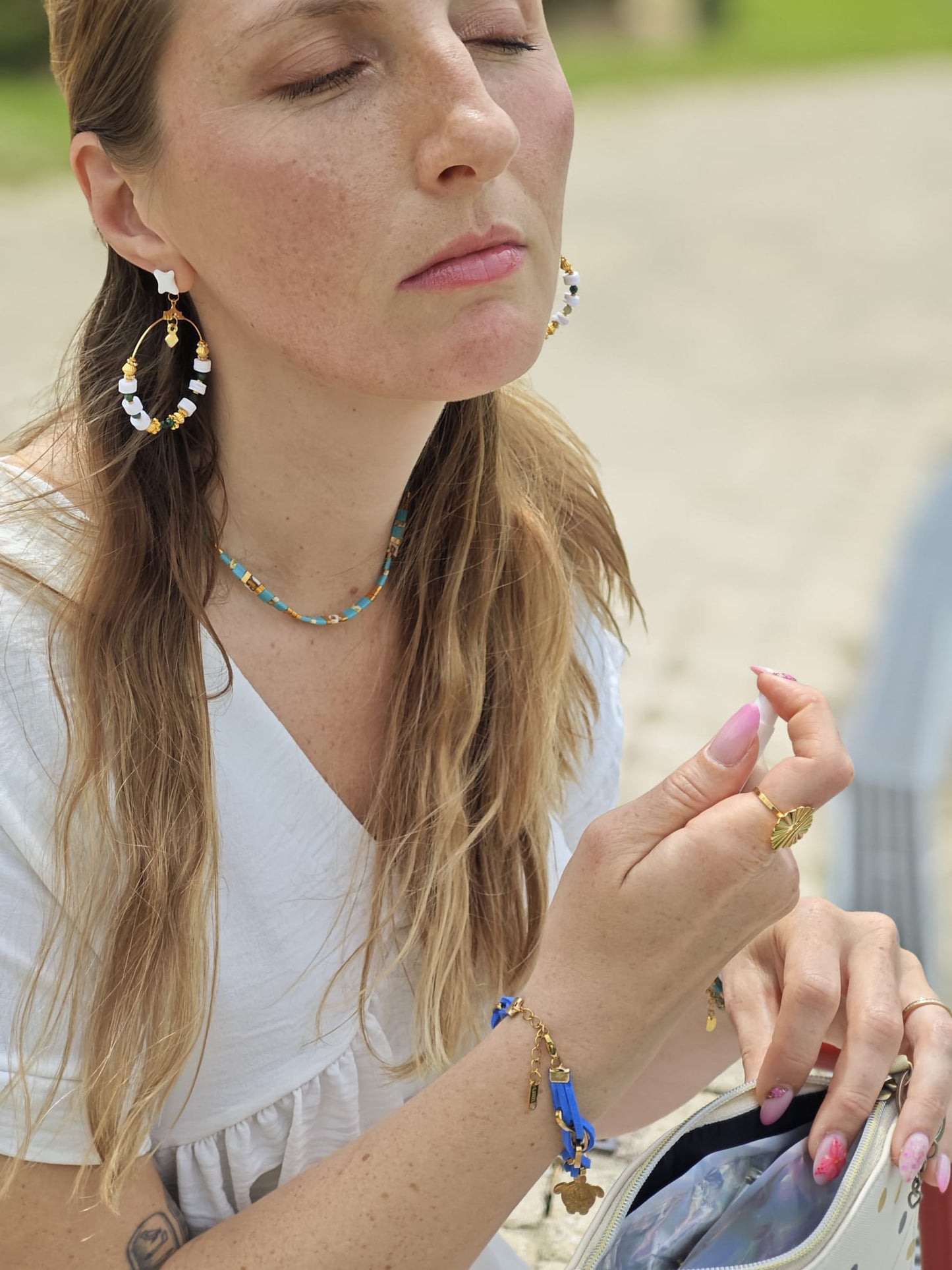 Boucles d'oreilles "Naël".