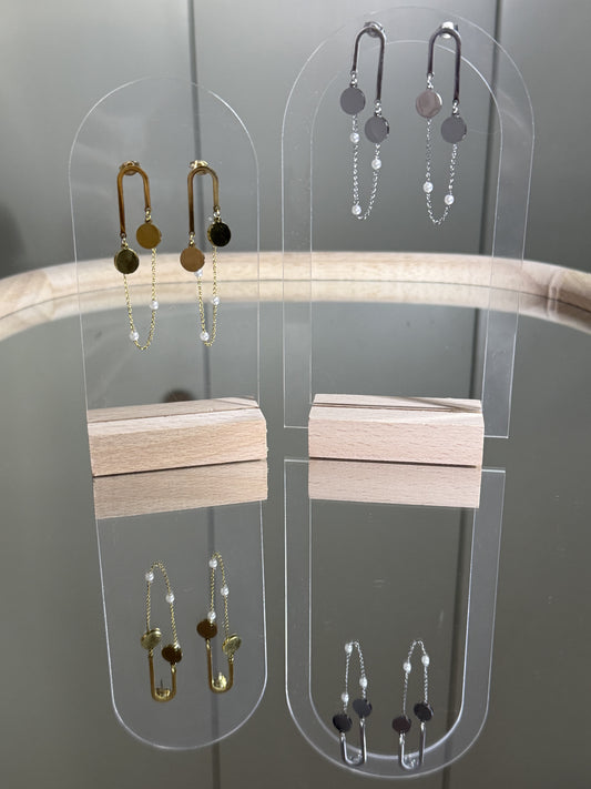 Boucles d'oreilles "Gabriel"