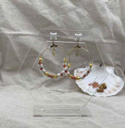 Boucles d'oreilles "Naël".