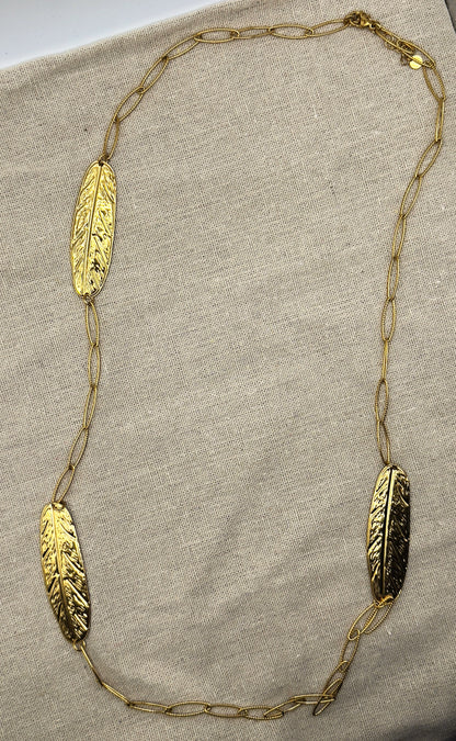 Sautoir doré "PALOMA"
